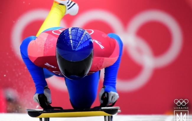 Украина дебютировала в скелетоне на Олимпийских играх