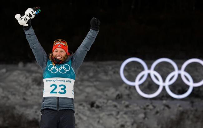 Немецкая биатлонистка стала двукратной олимпийской чемпионкой Пхенчхана