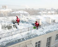 Лучшее решение для крыши зимой – очистка от снега и льда