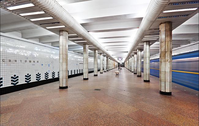 Ремонт на станции киевского метро 