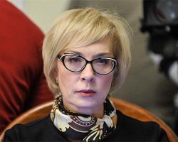 Денисова потребовала от омбудсмена РФ сообщить о пребывании украинских моряков
