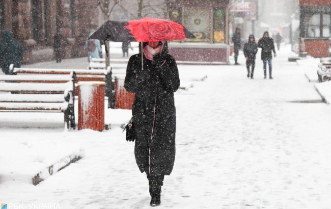 Погода на сегодня: в Украине снег, днем до -5