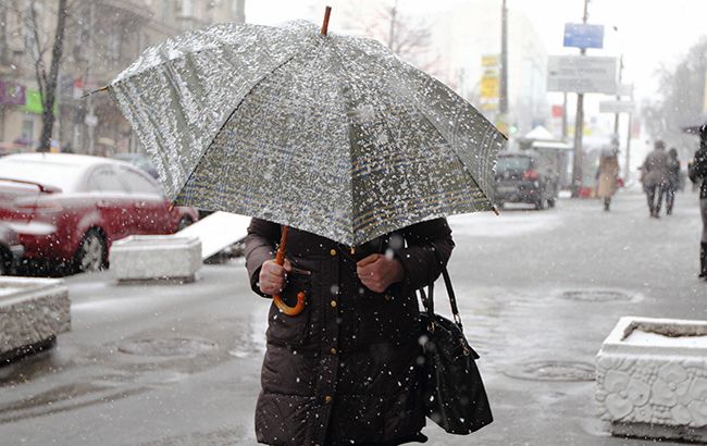 В Киеве в ближайшие дни прогнозируют мокрый снег