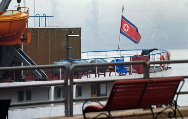 США впервые арестовали судно КНДР
