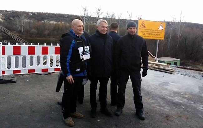 Глава МИД Финляндии посетил Станицу Луганскую