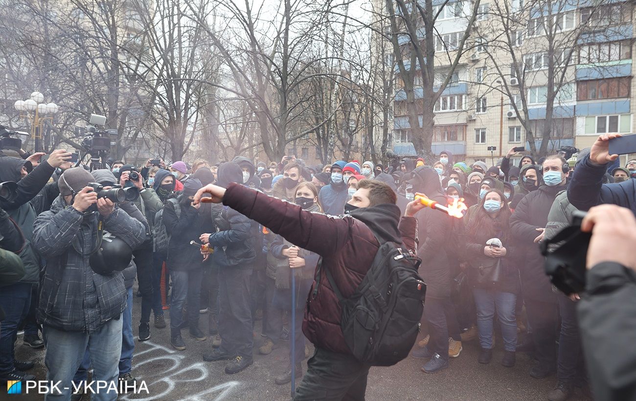 Протесты в Киеве закончились. В полиции рассказали, были ли нарушения