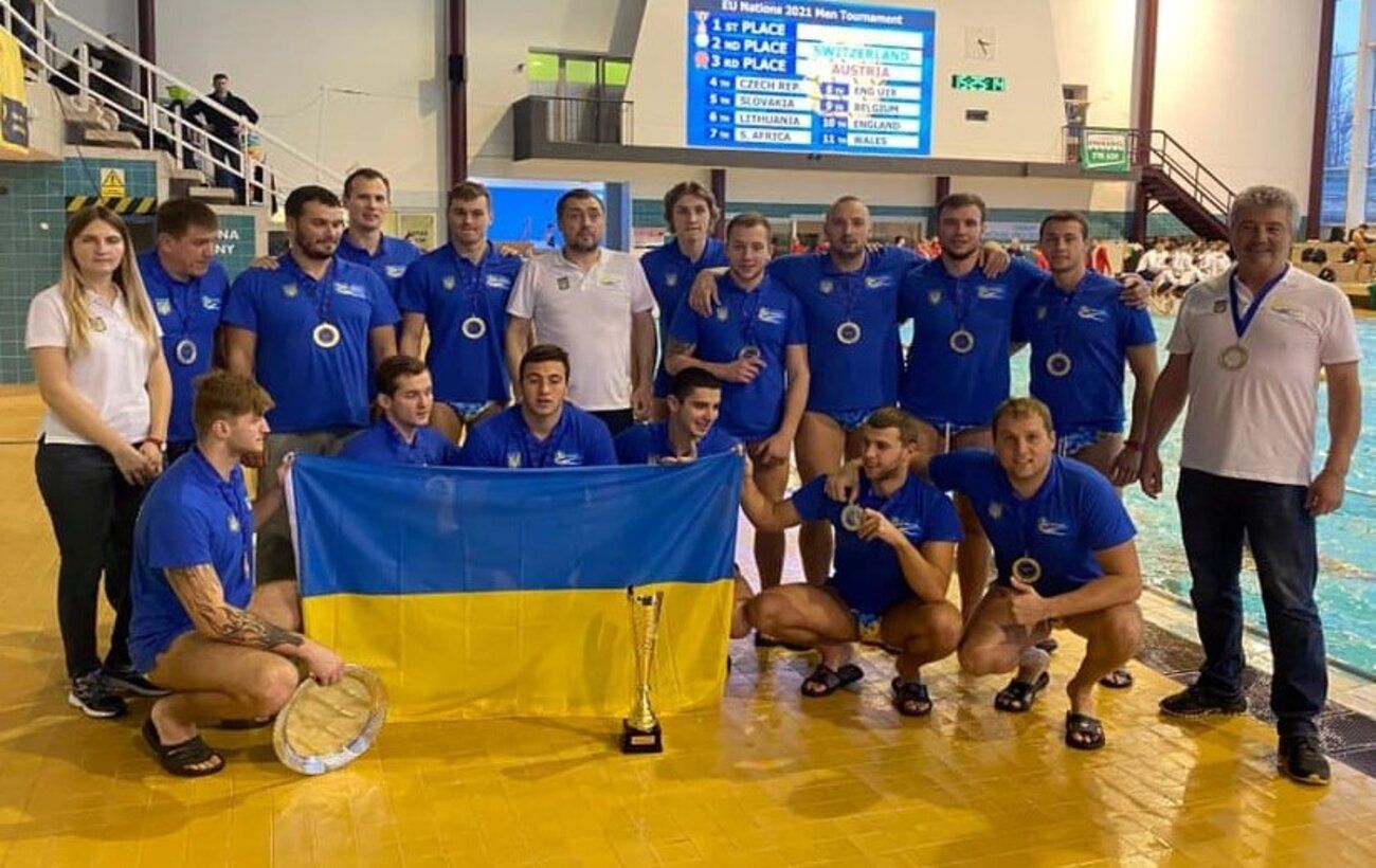 Сборная Украины по водному поло впервые за 20 лет победила в Лиге Наций