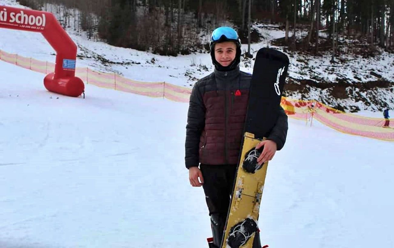 Украинский сноубордист выборол 
