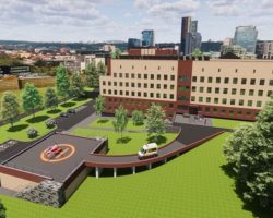 В Тернополе построят вертолетную площадку на базе областной клинической больницы