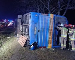 В Польше произошло ДТП с украинцам. В автобусе находилось 27 человек
